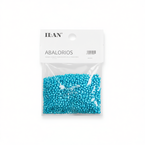 Perline Blu Ilan da 2mm, 50g per Creazione di Gioielli - Product Image 1