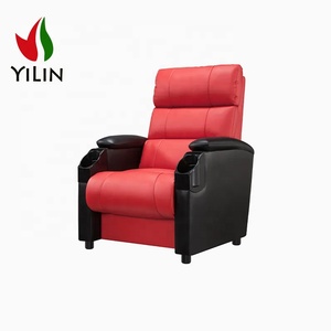 Chaise de stade de cinéma moderne Offre Spéciale avec porte-boisson pour salon de cinéma maison et salle de sport - Product Image 3