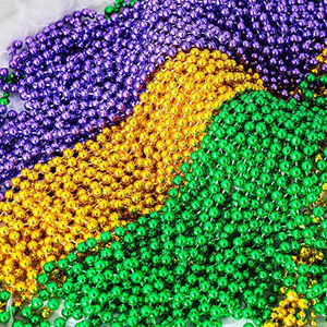 Conjunto <span class=keywords><strong>de</strong></span> Collares para Fiesta <span class=keywords><strong>de</strong></span> Mardi Gras, Cuentas Vibrantes en Morado, Verde y Dorado, Perfecto para Desfiles y Accesorios para Cabina <span class=keywords><strong>de</strong></span> Fotos - Product Image 4