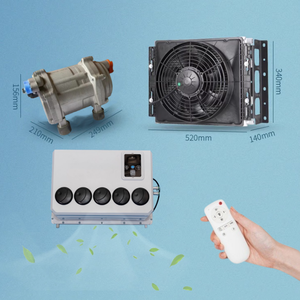 Separazione delle unità interne ed esterne universale Ac Under Dash Kit riscaldamento e raffreddamento 12V condizionatore d'aria del veicolo per <span class=keywords><strong>auto</strong></span> - Product Image 5