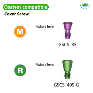 Tornillo de Cierre de Titanio Dental de Alta Calidad, Tornillo de Cubierta <span class=keywords><strong>Fixodent</strong></span> para Osstem Hiossen - Product Image 3