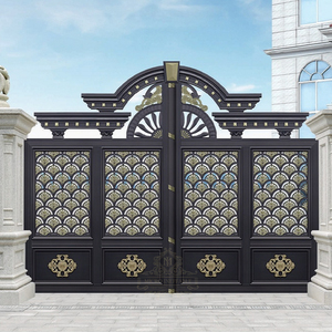 Professional Manufacture Luxury Design House <strong>Gate</strong> with Face Recognition Access Control System - Product Image 1