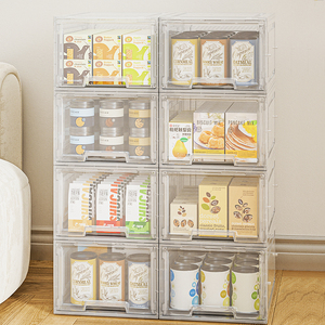 Lưu Trữ Thùng Có Nắp Đậy Đóng Mở Thùng Tủ Quần Áo Tổ Chức Stackable Nhựa Lưu Trữ <span class=keywords><strong>Container</strong></span> Với Từ Cửa Ra Vào Bánh Xe - Product Image 2