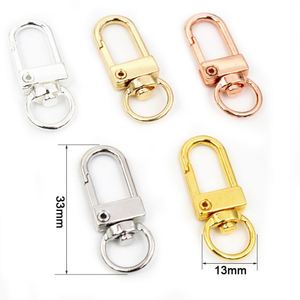 10 ชิ้น/ล็อต ตัวล็อคแบบก้ามปู ชุบทอง สำหรับทำเครื่องประดับ DIY พวงกุญแจ สร้อยคอ สร้อยข้อมือ - Product Image 6