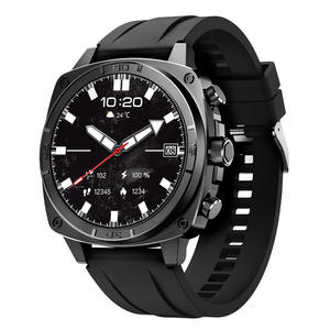 Montre connectée sportive T68, boîtier carré en alliage, écran AMOLED 1,43 pouces, appareil portable sans fil, rappel d'appels et de messages, IP68 - Product Image 1