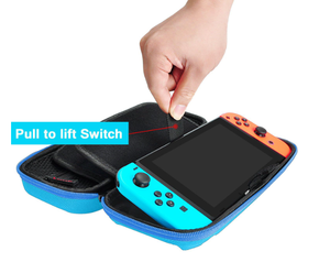 Nintendo <strong>Switch</strong>/<strong>Switch</strong> <strong>OLED</strong> EVA Hard Shell Waterproof Protective <strong>Case</strong> for 20 Games Cartridges-Durable Travel <strong>Case</strong> - Product Image 5
