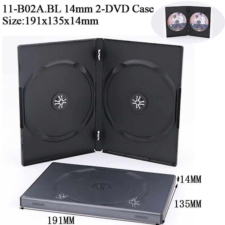 B02A&nbsp;:&nbsp;14&nbsp;mm 2&nbsp;DVD noir