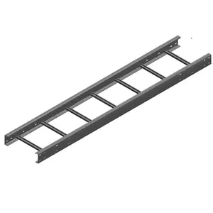 50-200mm 200*150mm 300*150mm 600mm Height Aluminum Alloy 6m Heavy Duty Cable Ladder Tray Rack Price