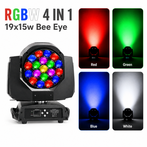 19x15W Bee Eye Pixel LED Beam Wash Moving Head Light with Zoom and Rotation for Concerts and Clubs - Product Image 5