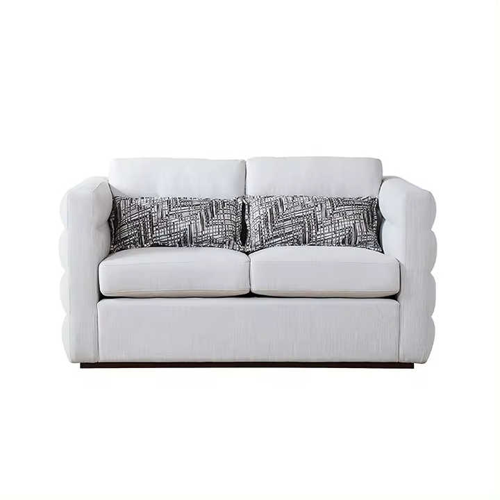 Modern sofa set furniture living room modern luxury white sectional ...