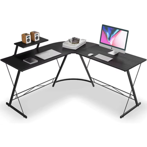 Nhà hiện đại chơi game bảng lớn không gian làm việc góc kết hợp L hình dạng máy tính nghiên cứu bàn - Product Image 6