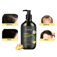 Hotel menggunakan target rambut rontok organik anti-ketombe nutrisi 500ml Set sampo jahe untuk pertumbuhan rambut