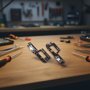 Placa conectora de carga micro USB con micrófono para Xiaomi Mi A2 Lite Redmi 6 Pro - Product Image 3