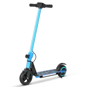 EU склад дропшиппинг 6,5 дюймов Детский Электрический Скутер 2-х колесный подростковый детский скутер