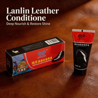 Baume de Soin pour Cuir Huile de Mouton Jinyang 70G, Surface Mate Givrée, Anti-Traces de Doigts, Emballage Corps