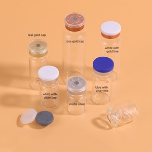 ขวดแก้วใสสีเหลืองอำพันขนาด 3 มล. 5 มล. 6 มล. 7 มล. 8 มล. 10 มล. 15 มล. 20 มล. 30 มล. แบบขวดแอมพูลพร้อมหัวต่อแบบ Bayonet สำหรับบรรจุเซรั่ม ขวดแก้วสำหรับบรรจุผงฟรีซดราย - Product Image 6