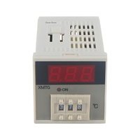 XMTG-2001 48X48Mm Pengontrol Suhu Digital K/E/PT100 Output Relai Opsional Termostat PID untuk Mesin Penyusutan