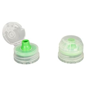 Custom 30/25 PE Anti-Theft Spout Cap Plastic Flip Cap for Juice and Mineral Water <b>Bottles</b> Custom Colors Available - Product Image 6