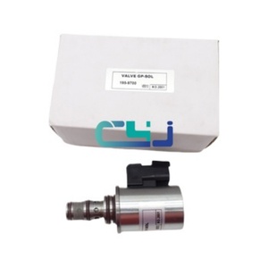 Vanne Solénoïde Authentique 1959700 de Remplacement pour Pièces de Machines de Construction 120H 140H 160H D5M D6M D6R 195-9700 - Product Image 1