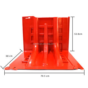 Barrière de contrôle des inondations en PEHD pour l'ingénierie municipale, facile à assembler - Product Image 1