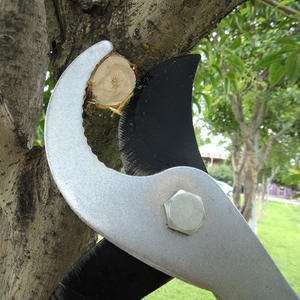 Sécateur double lame en forme de croissant, 160 mm, en acier inoxydable, robuste, pour branches d'arbres fruitiers, diamètre de coupe 20-30 mm - Product Image 2