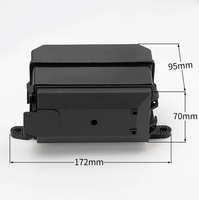 Boîte de relais à fusibles automatique universelle haute capacité 12V pour camions et bateaux en plastique durable 6 voies 6 fusibles non câblés sans relais