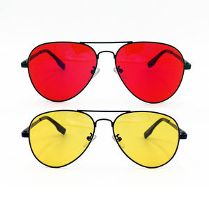 Ullrim-gafas protectoras con bloqueo de luz azul, <span class=keywords><strong>lentes</strong></span> rojas de gran tamaño <span class=keywords><strong>para</strong></span> juegos de ordenador, 99% - Product Image 2