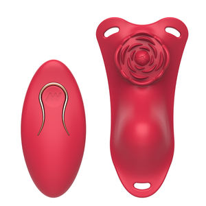 10 कंपन मोड पहनने योग्य सिलिकॉन गुलाब वाइब्रेटर रिमोट कंट्रोल जी स्पॉट क्लिटोरल मालिश महिला सेक्स खिलौने - Product Image 1
