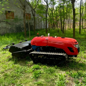 Máquina Agrícola <span class=keywords><strong>para</strong></span> Zanjado y Entierro de Fertilizantes, Microcultivador de Orugas de 32HP 36HP con Control Remoto - Product Image 2