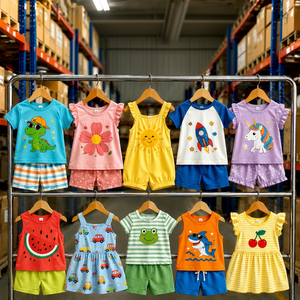 Ensembles de Vêtements pour Enfants Hot Selling Profit King – Tenues d'Été Garçons & Filles Multi-Styles, Stock Mixte 0-12 Ans Modèle CN/GUA - Product Image 1