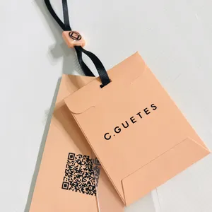 Melhor venda pendurar tag corda Roupa personalizada selo string Hang Tag papel logotipo do cliente Roupas impressas etiquetas etiquetas para roupas