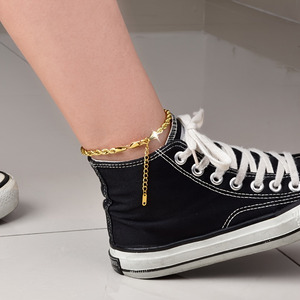 फैशन टैंक वाटरप्रूफ स्टेनलेस स्टील रस्सी चेन ब्रेसलेट लैट 18k सोने के प्लेटेड गहने - Product Image 4