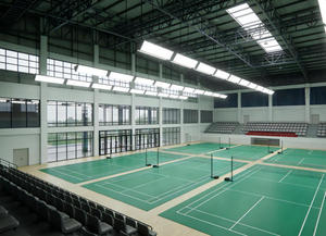 Bâtiment d'entrepôt à structure métallique sur mesure et structure en acier professionnelle pour terrain de badminton pour gymnase scolaire - Product Image 5