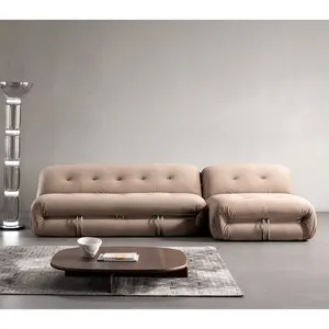 Sofá Seccional de cuero en forma de L para sala de estar, mueble esquinero moderno de diferentes tamaños con armario