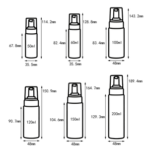 Bouteille Pompe en Mousse PET en Gros 50ml 60ml 100ml 150ml 200ml pour Nettoyant <span class=keywords><strong>Visage</strong></span>, Mousse et Désinfectant pour les Mains 200ml - Product Image 2