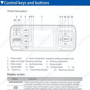 Radio Móvil BAO JIE BJ-318 VHF UHF de Doble Frecuencia, Receptor Simple/Doble, Actualizable, Potencia de Salida de 10W, FM Analógico para Auto, 6-15km, IPX-1 Resistente al Agua - Product Image 3