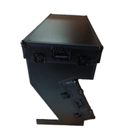 Prix d'usine, dimensions personnalisées, étui de transport portable en aluminium, étui pour table de DJ