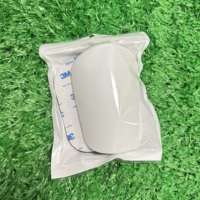 Protège-tibias de football en plastique par sublimation 12*8cm avec protection complète pour enfants et adultes