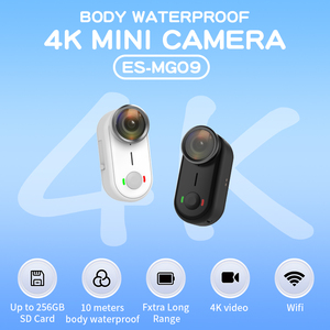 กล้องแอคชั่นขนาดเล็ก 4K แบบพกพา กล้องติดตัวบันทึกวิดีโอได้ กันน้ำ พร้อมกล้องวิดีโอ 4K ขนาดเล็กแบบพกพา - Product Image 5
