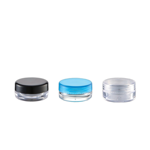 Pot vide transparent en plastique pour crème, paillettes pour ongles, baume à lèvres – 3g, 5g, 10g, 15g, 20g, 30g - Product Image 1