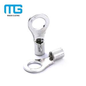 Terminales de anillo de cobre de engarce, suministro directo de fábrica, no aislado, anillo terminal RNB - Product Image 5