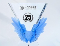 Хрустальная награда Honor of Crystal 2025: Новый дизайн, медаль «Радуга», награда из стекла K9, бизнес-подарок, трофей