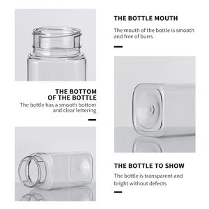 Tarro Cuadrado Transparente <span class=keywords><strong>de</strong></span> Plástico para <span class=keywords><strong>Especias</strong></span> con Tapas, 300ml 400ml 500ml 600ml, Contenedor <span class=keywords><strong>de</strong></span> Almacenamiento <span class=keywords><strong>de</strong></span> Alimentos para Empaque <span class=keywords><strong>de</strong></span> <span class=keywords><strong>Condimentos</strong></span> en Polvo - Product Image 4