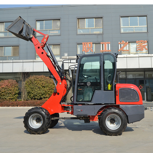<span class=keywords><strong>Hyundai</strong></span> 1ton Mini Skid Stuurlader Wiel Voorlader Voor Boerderij Gebruik Versnellingsbak Motor Pomp Plc Core Componenten Inbegrepen