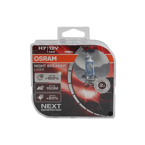<span class=keywords><strong>OSRAM</strong></span> 64210NL 12โวลต์ H7 55วัตต์คืนเบรกเกอร์เลเซอร์รุ่นต่อไปฮาโลเจนหลอดไฟ - Product Image 1