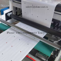 Shine East Pinned Roller Puncher/Stoff Stanz folie Stanz maschine/Papier loch herstellungs gerät
