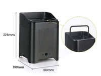 6x18W RGBWAUV Projecteur LED sans fil à batterie DMX pour mariage, fête, événement