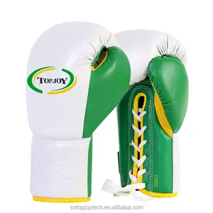 Meilleures ventes Boxer d'entraînement de 12oz 8oz Gants de boxe en cuir avec logo personnalisé Gants de boxe à lacets