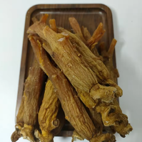 Radici Intere di Ginseng Rosso Coreano Stile Coreano, 6 Anni, Montagna Changbai, Panax Ginseng, Formato Jumbo, BITTER, 100% Naturale, 500g, 20 Pezzi