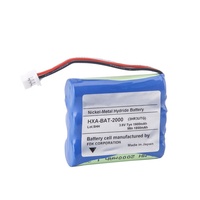 HXA-BAT-2000 RHINO POWER Pressure Monitor Nickel-Metal Hydride Battery HXA-BAT-2000 for Glucose Meter OMRON Battery